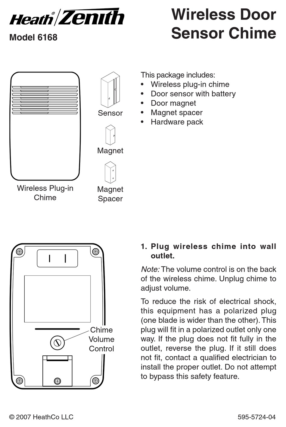 HEATH ZENITH 6168 OWNER'S MANUAL Pdf Download | ManualsLib