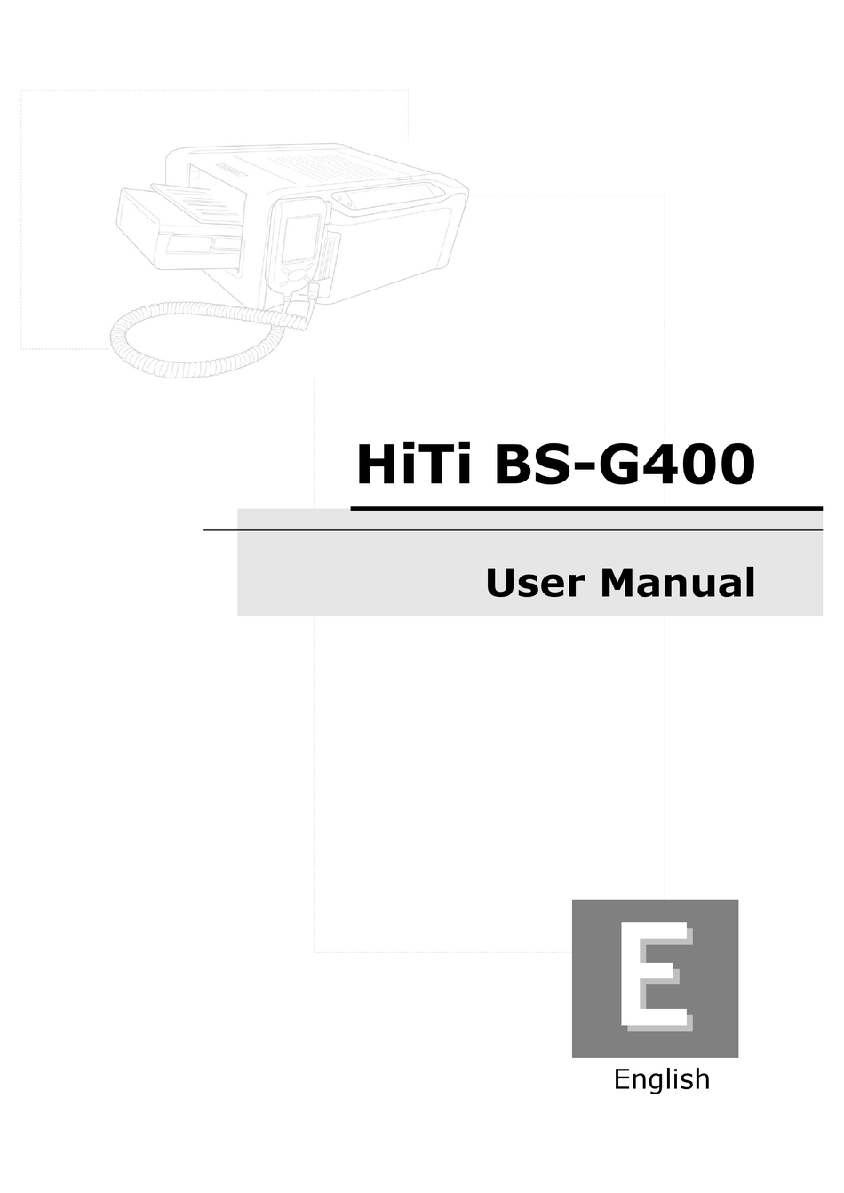 HITI DIGITAL BSG400 USER MANUAL Pdf Download ManualsLib