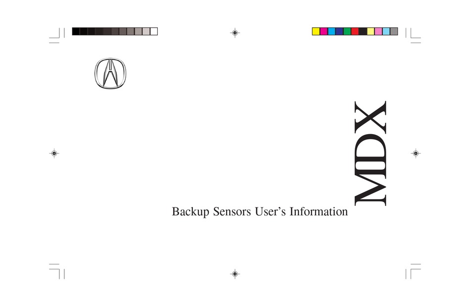 ACURA MDX USER'S INFORMATION MANUAL Pdf Download ManualsLib