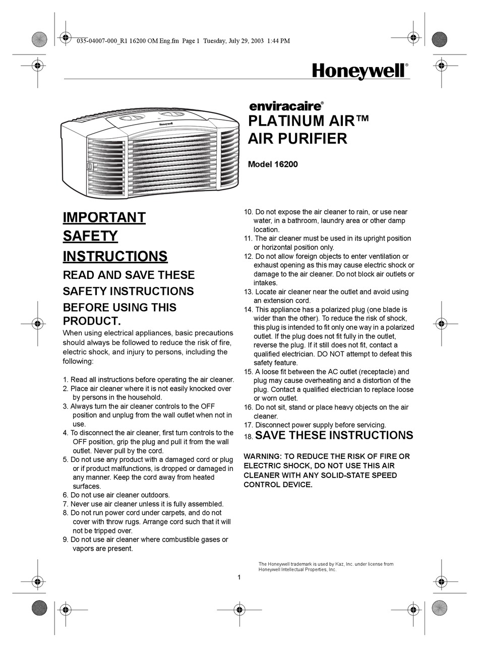 Honeywell Home Pro Series Manual Download