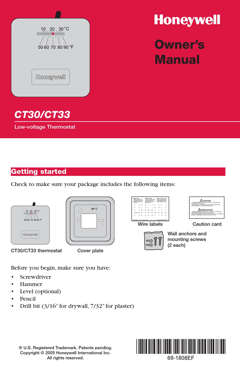 HONEYWELL CT30 OWNER'S MANUAL Pdf Download | ManualsLib