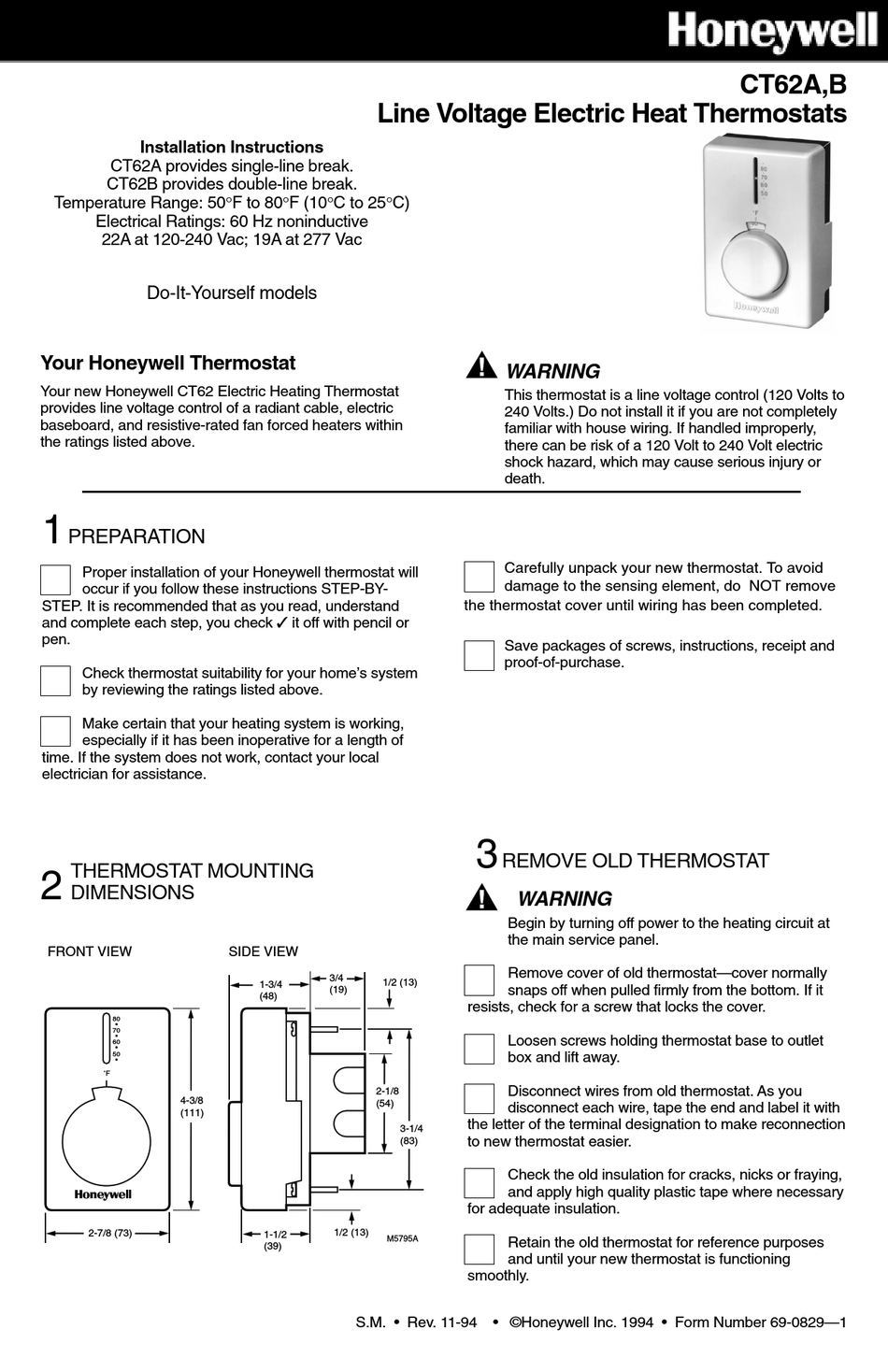 Honeywell Ct410b Wiring Diagram 2 Wire