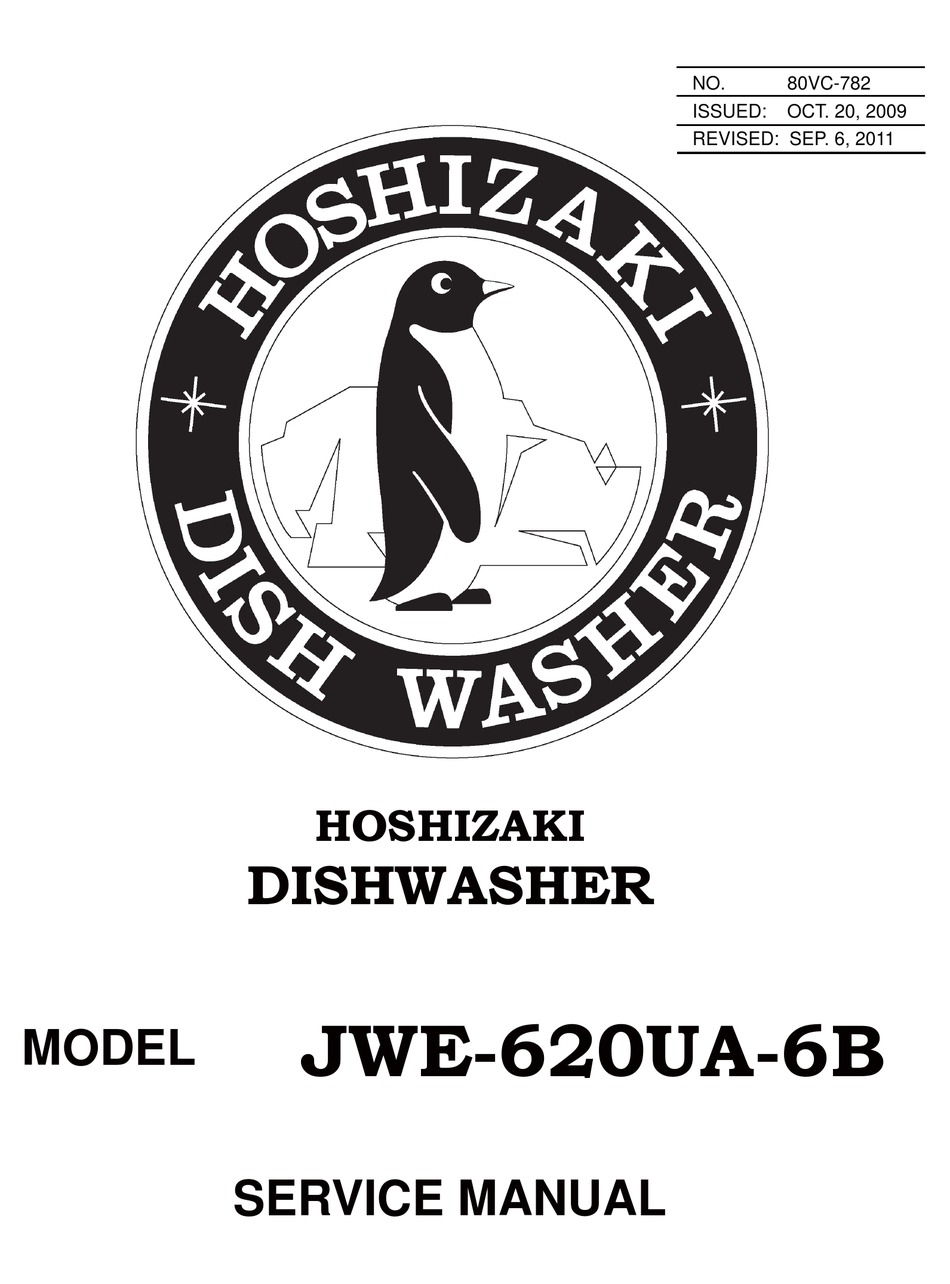 HOSHIZAKI JWE620UA6B SERVICE MANUAL Pdf Download ManualsLib