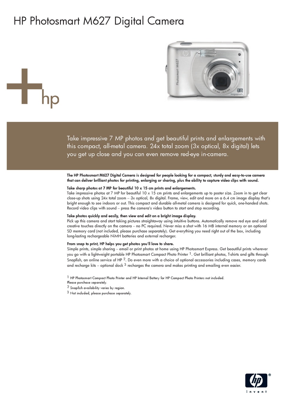 hp photosmart m627 digital camera