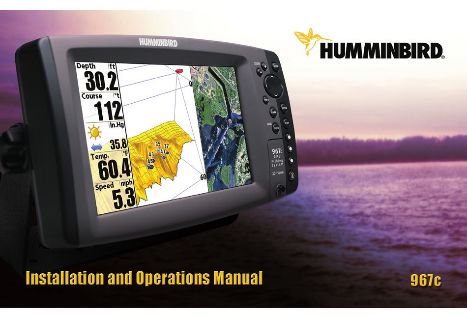 HUMMINBIRD 967C INSTALLATION AND OPERATION MANUAL Pdf Download | ManualsLib