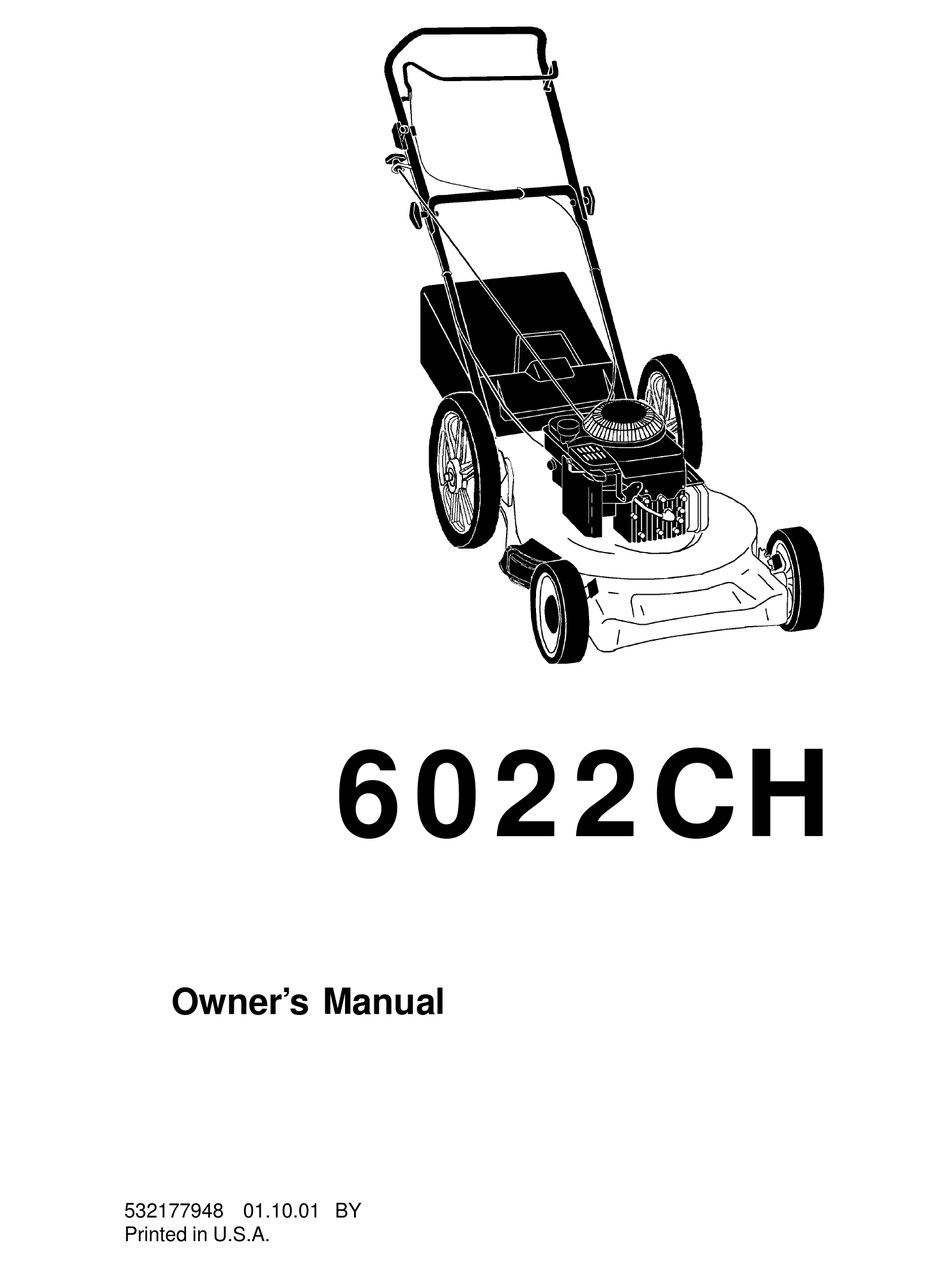 HUSQVARNA 6022CH OWNER S MANUAL Pdf Download ManualsLib