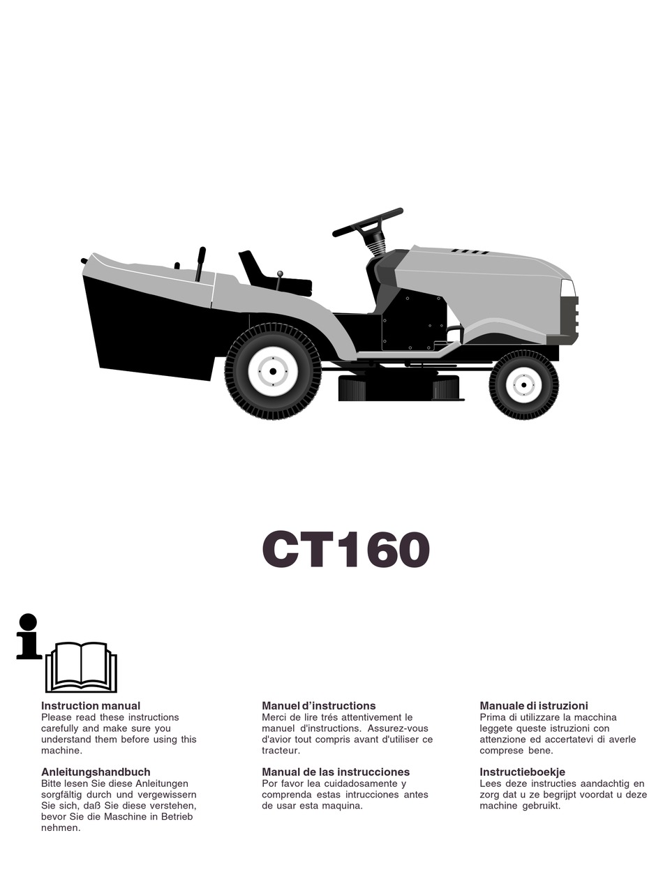 HUSQVARNA CT160 INSTRUCTION MANUAL Pdf Download ManualsLib