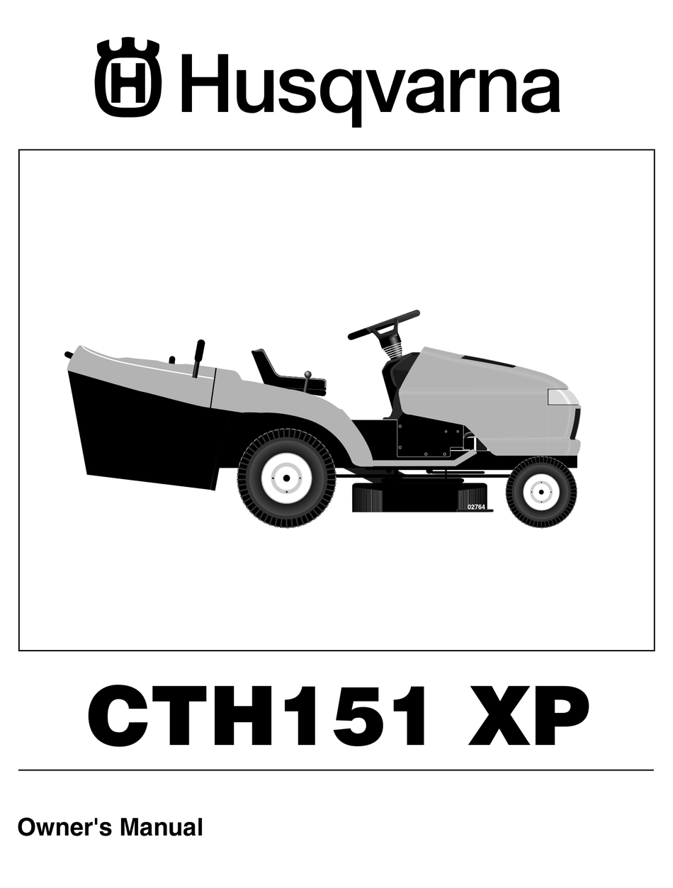 HUSQVARNA CTH151 XP OWNER'S MANUAL Pdf Download | ManualsLib