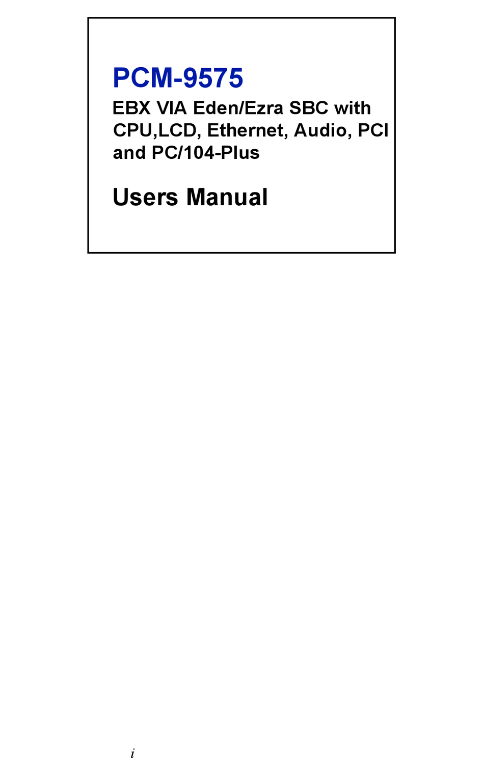 Advantech 100 10 User Manual Pdf Download Manualslib