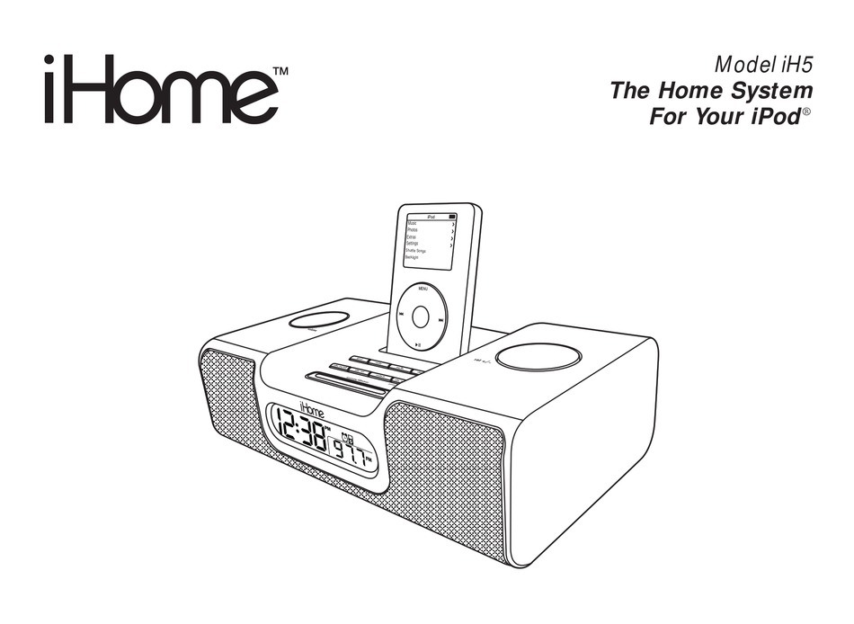 IHOME IH5 USER MANUAL Pdf Download | ManualsLib