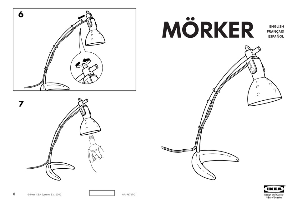 ikea morker lamp bulb