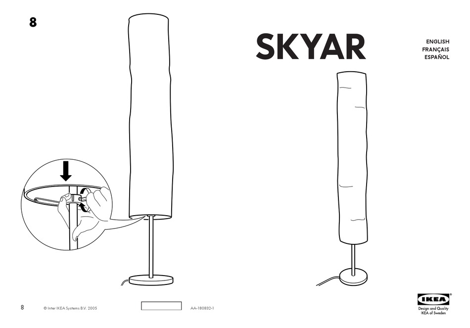 ikea skyar lamp