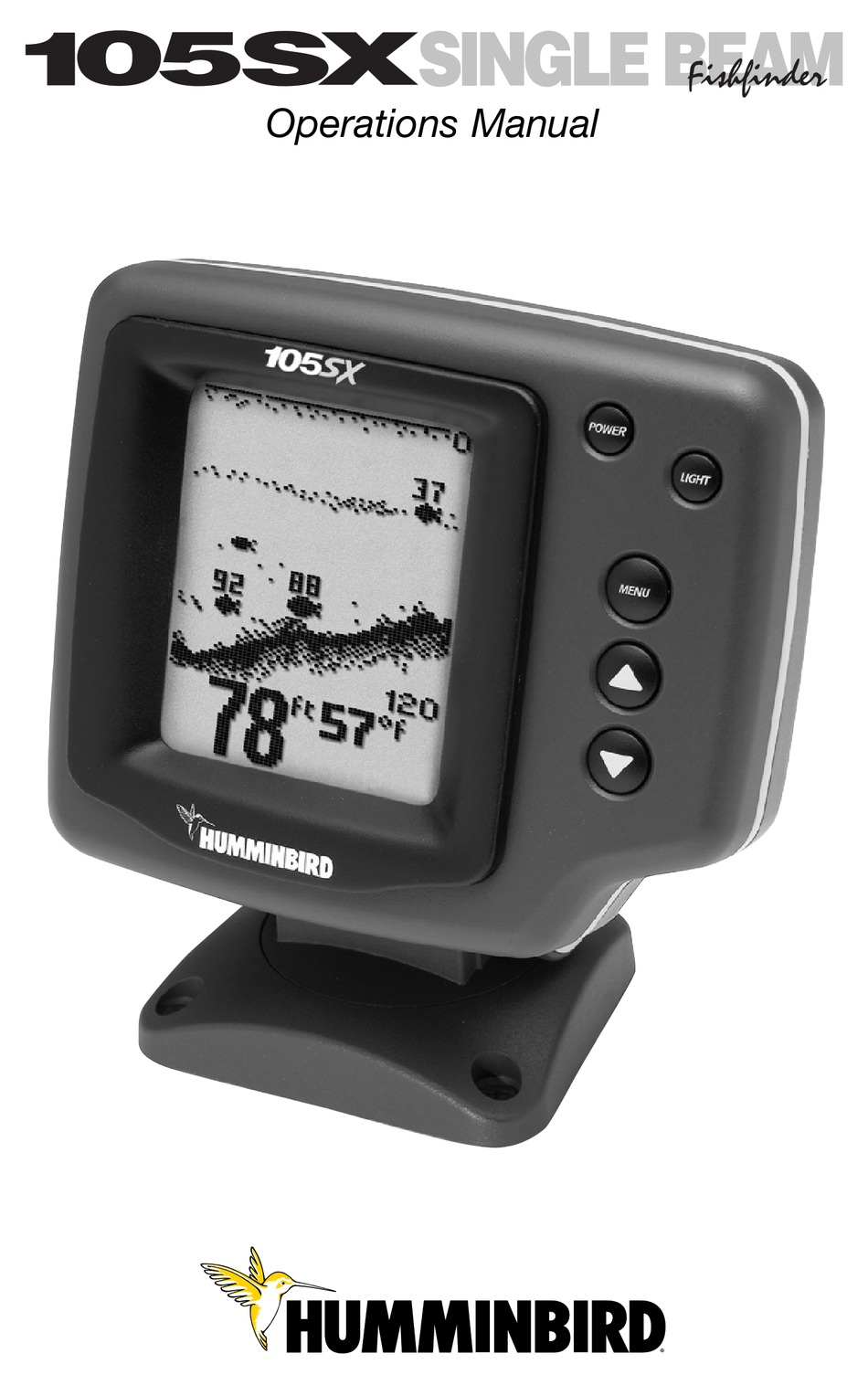 HUMMINBIRD SINGLE BEAM 105SX OPERATION MANUAL Pdf Download ManualsLib