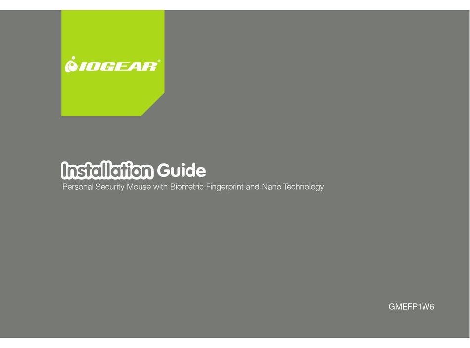 IOGEAR GMEFP1W6 INSTALLATION MANUAL Pdf Download ManualsLib