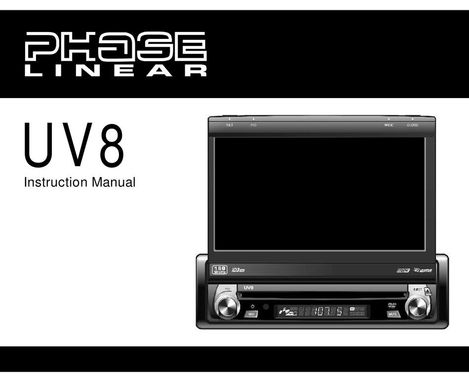 Phase Linear Uv8 Instruction Manual Pdf, Phase Linear Uv8 Wiring Diagram
