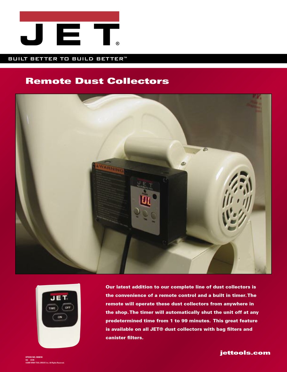 JET DC1100RC BROCHURE Pdf Download ManualsLib