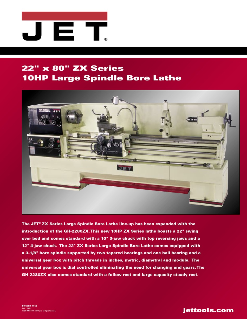 JET GH-2280ZX BROCHURE Pdf Download | ManualsLib