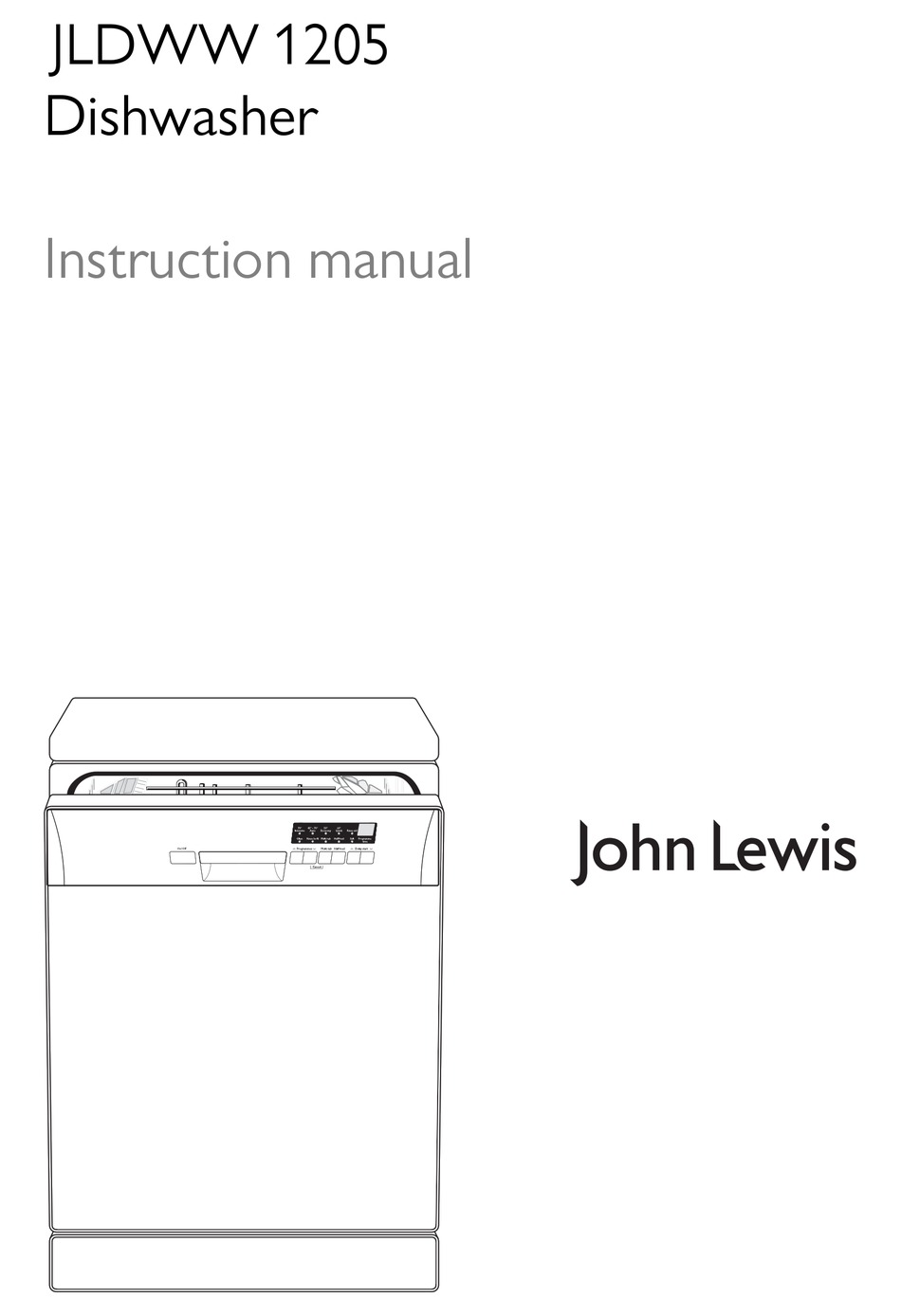JOHN LEWIS JLDWW 1205 INSTRUCTION MANUAL Pdf Download ManualsLib