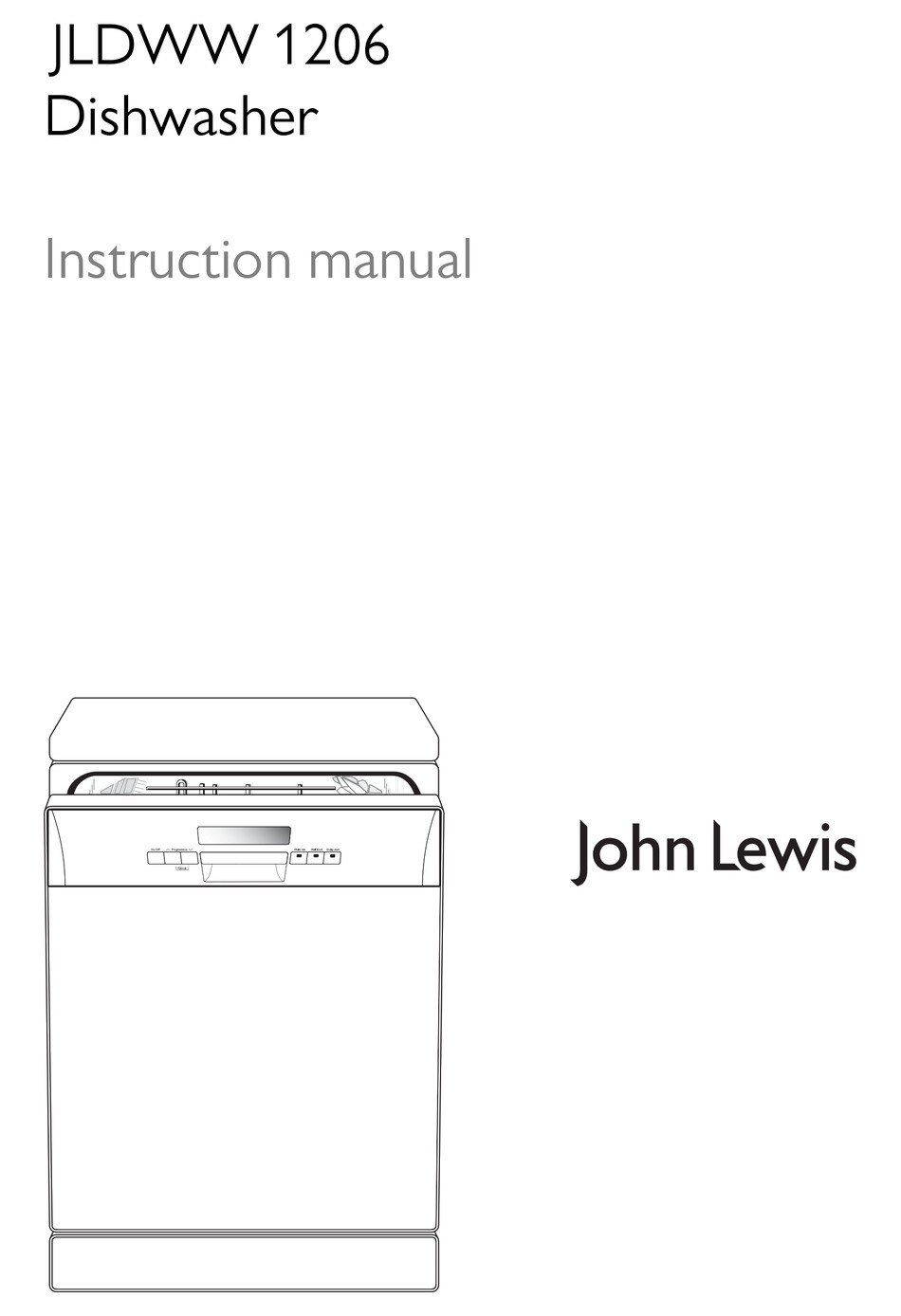 JOHN LEWIS JLDWW 1206 INSTRUCTION MANUAL Pdf Download ManualsLib