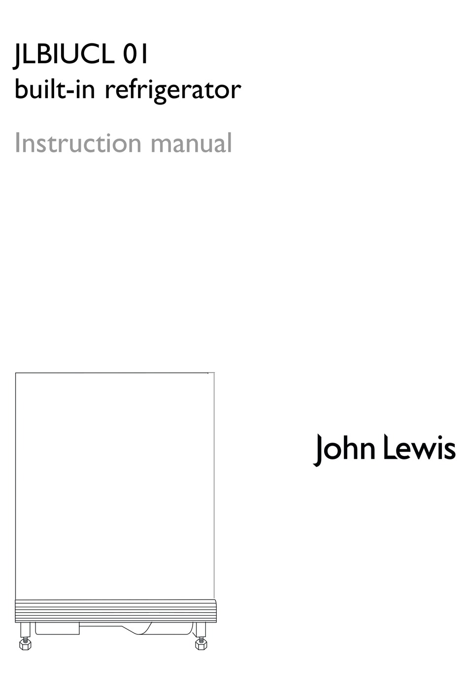 John Lewis Jlbiucl 01 Instruction Manual Pdf Download Manualslib