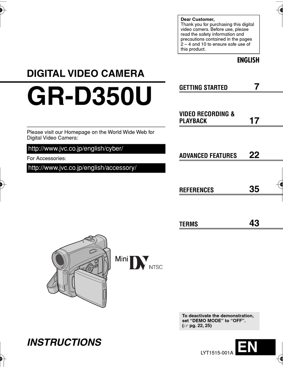 JVC 1105ASR-NF-VM INSTRUCTION MANUAL Pdf Download | ManualsLib