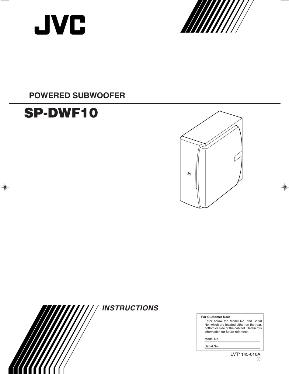 Jvc subwoofer sp dwf10 Clearance