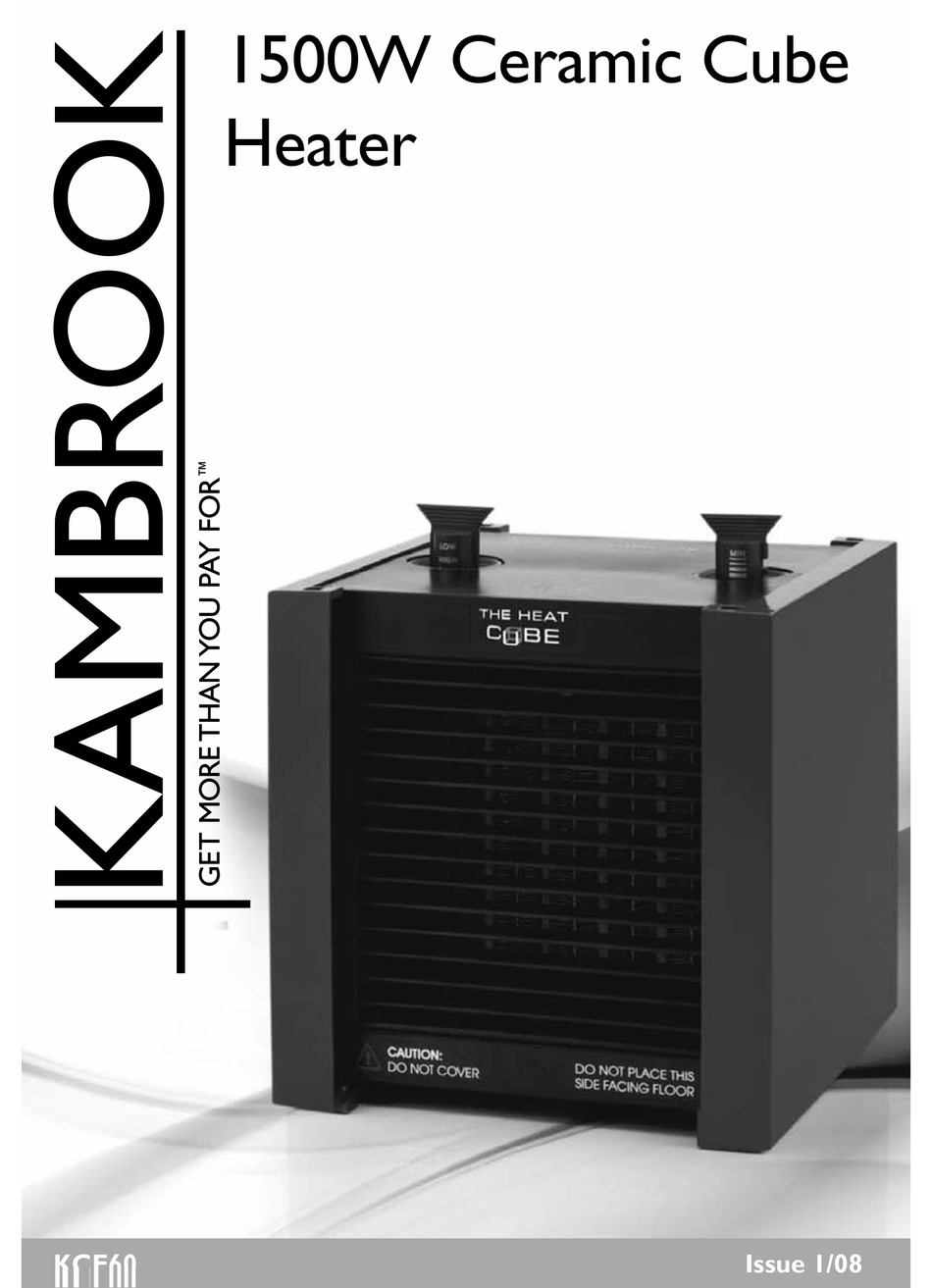 KAMBROOK KCE60 MANUAL Pdf Download ManualsLib