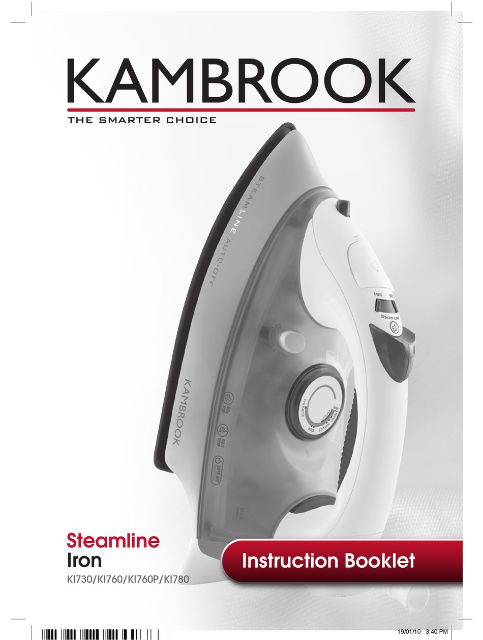 Kambrook steamline deals advance steam iron