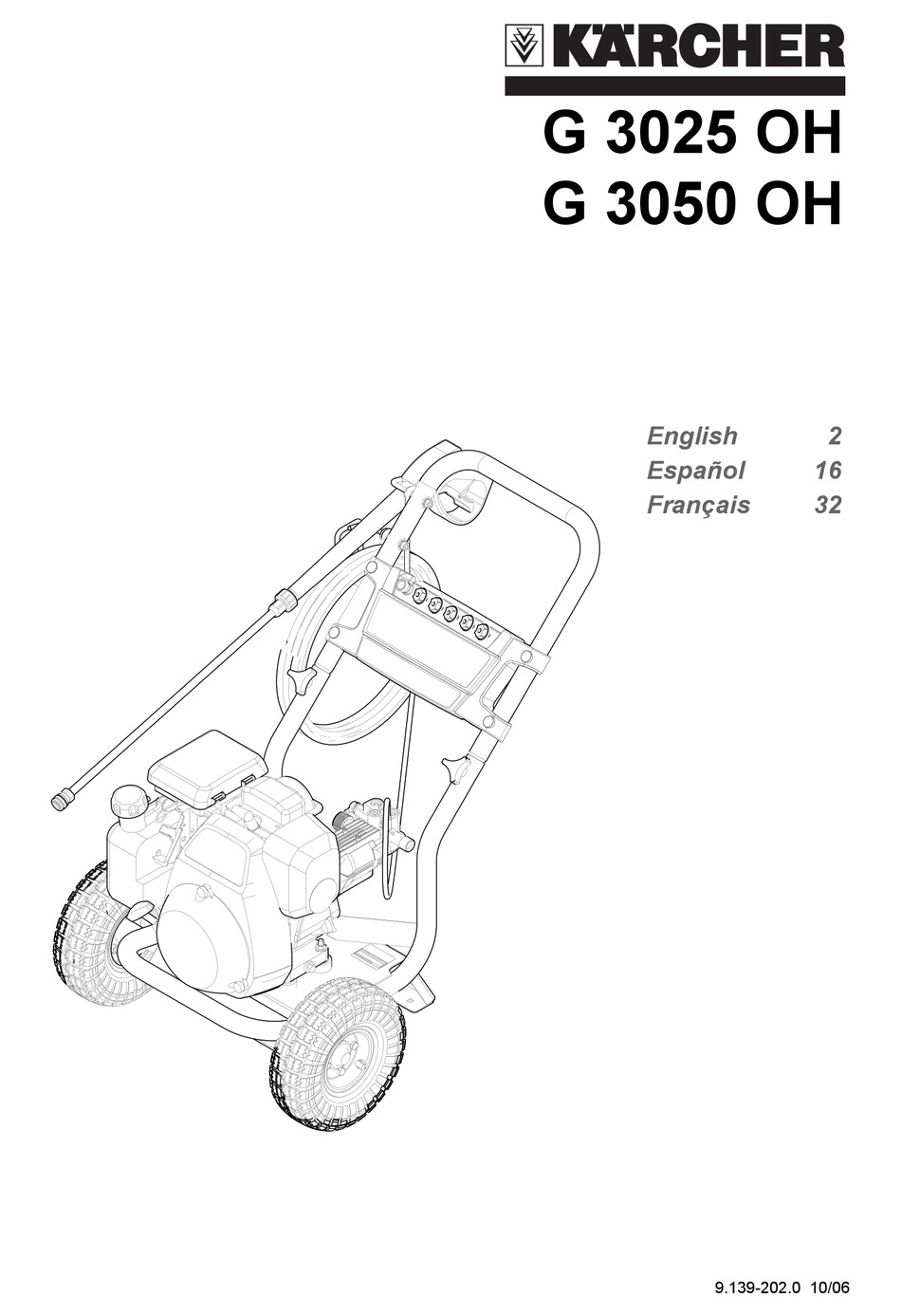 Karcher g3025oh deals