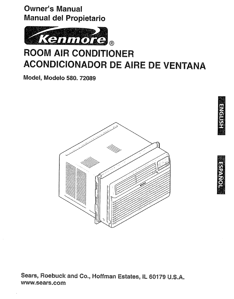 KENMORE 580. 72089 OWNER'S MANUAL Pdf Download | ManualsLib