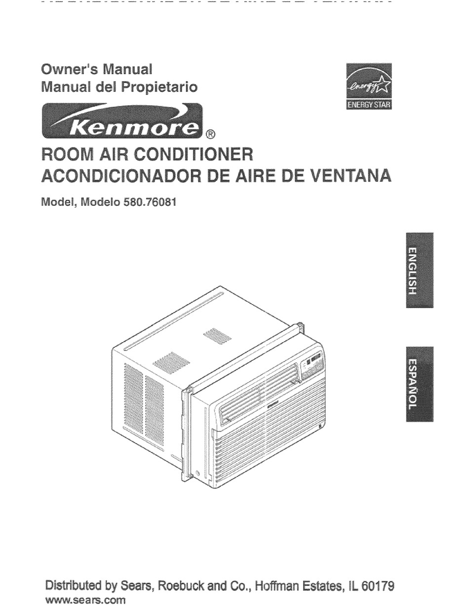 kenmore model 580.76081700