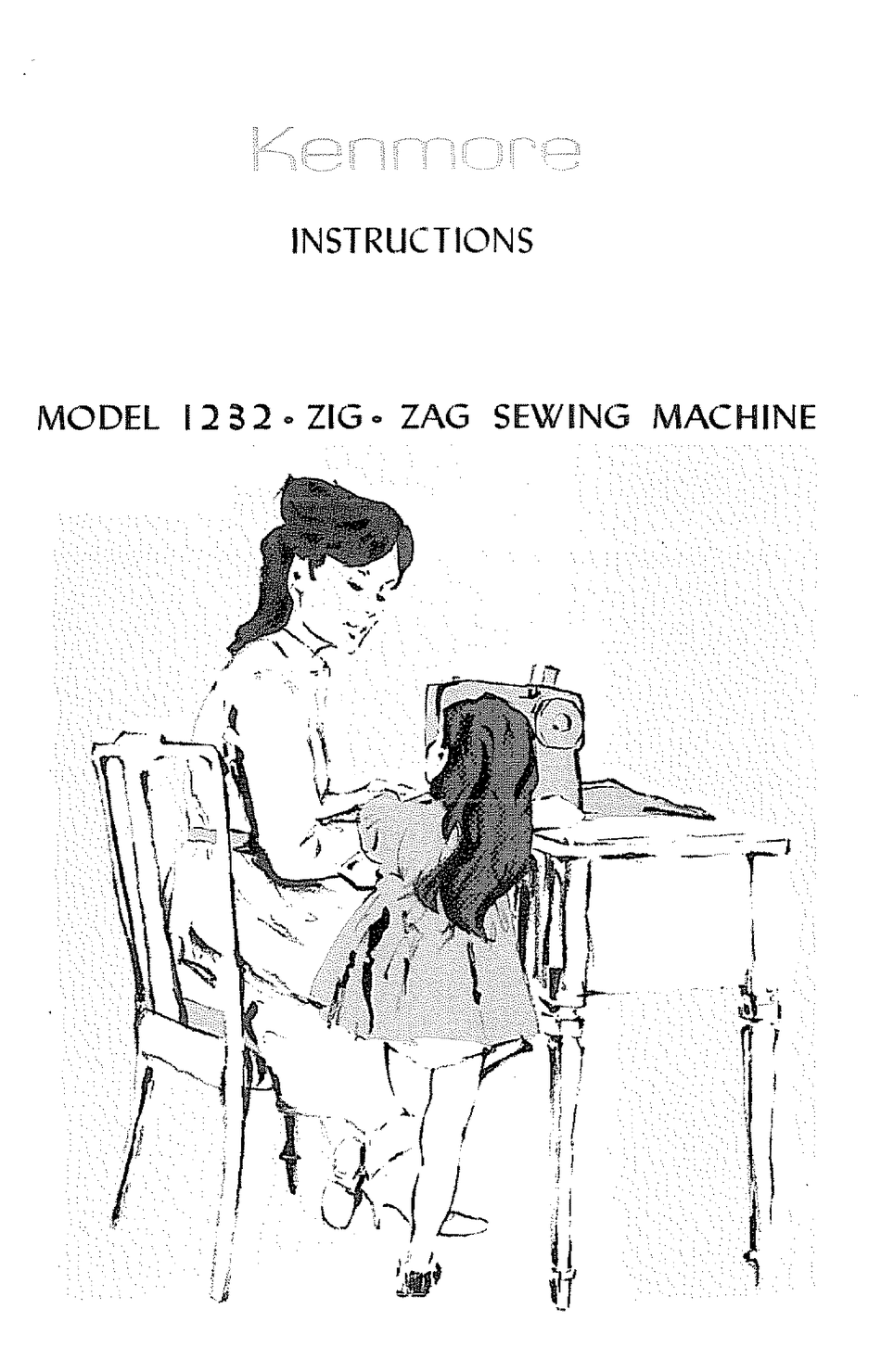Kenmore 1227 15812270 15812271 zigzag Sewing Machine Instruction Manual PDF  Download