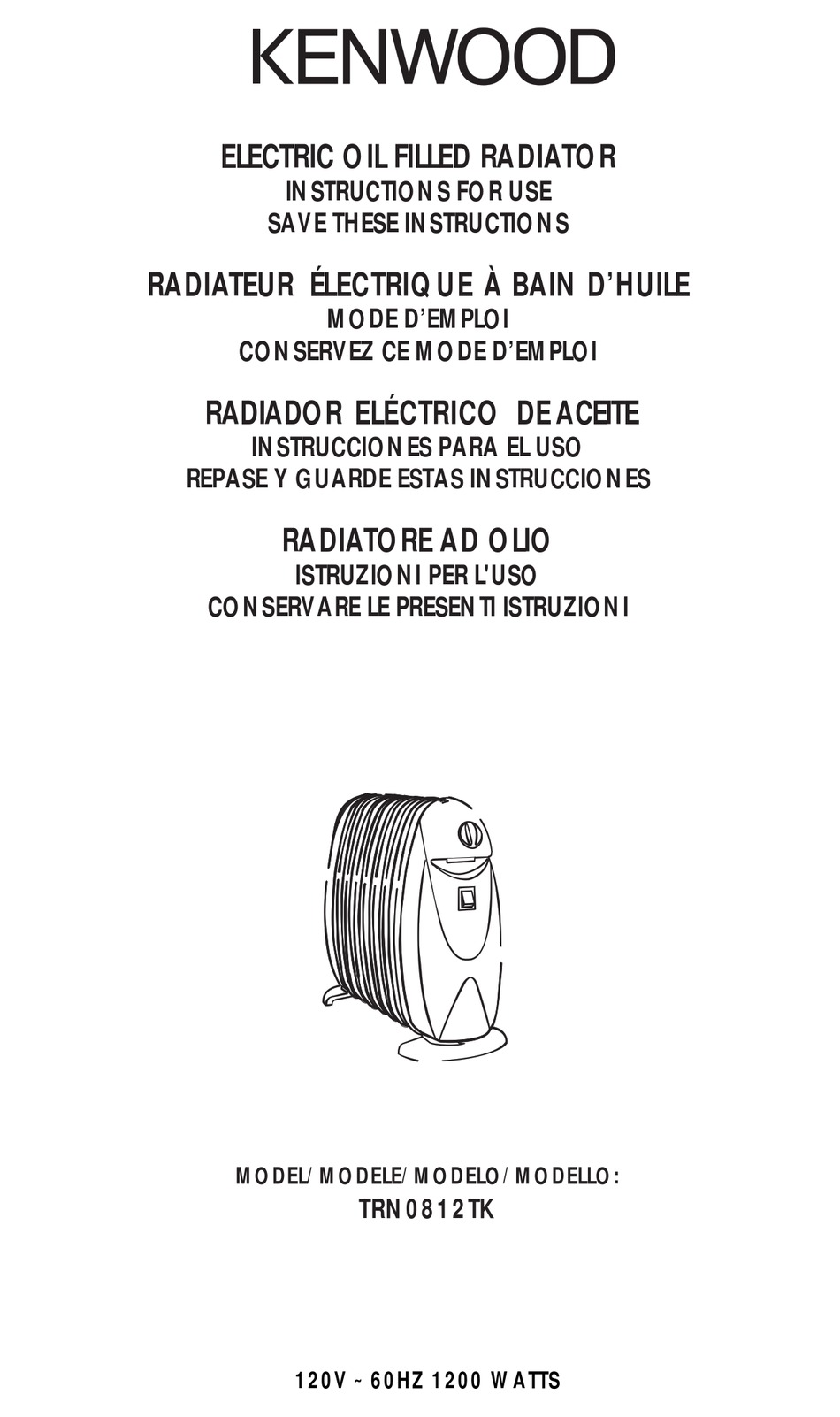 How To Use - Kenwood trn0812tk Instructions For Use Manual [Page 3] |  ManualsLib