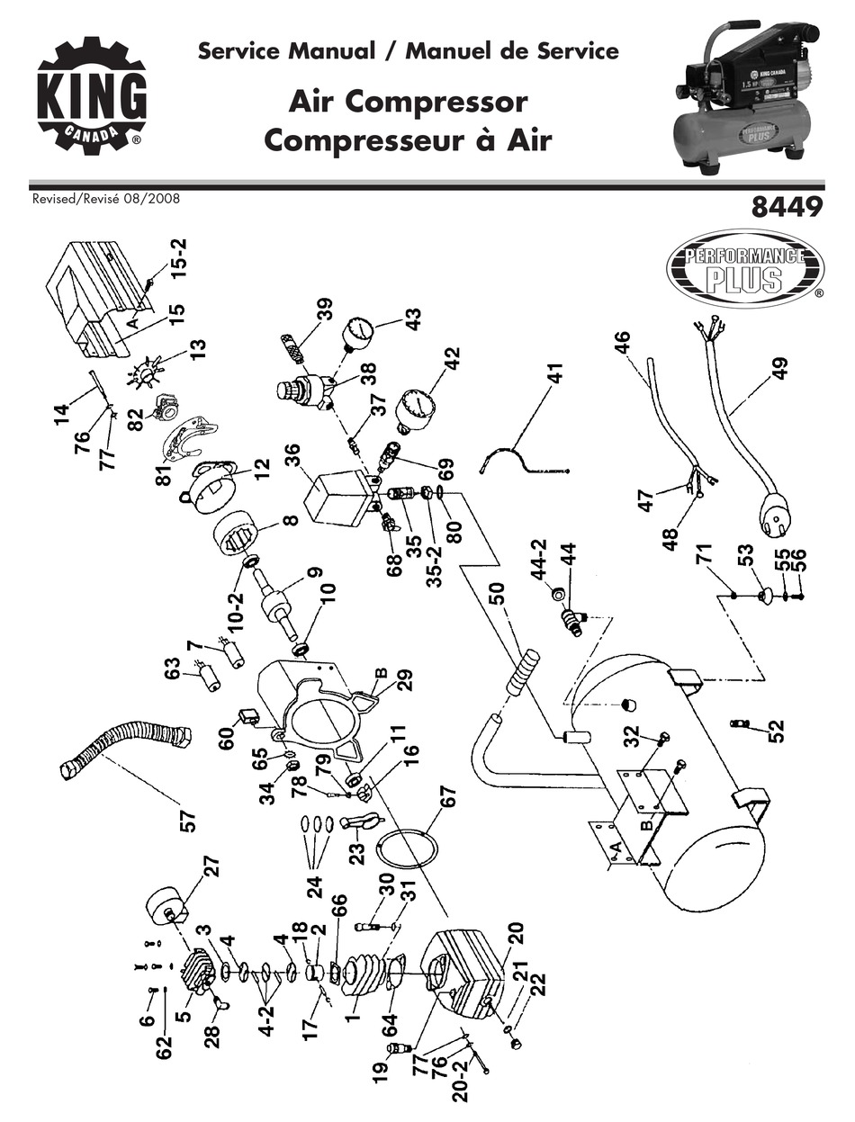 KING CANADA 8449 SERVICE MANUAL Pdf