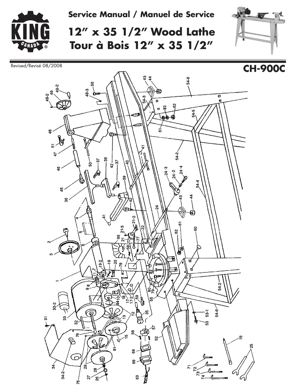 KING CANADA CH900C SERVICE MANUAL Pdf
