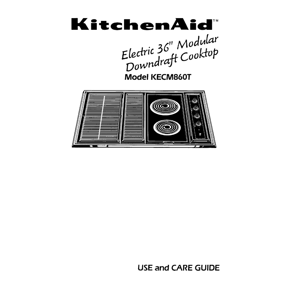 KITCHENAID KECM860T USER AND CARE MANUAL Pdf Download ManualsLib