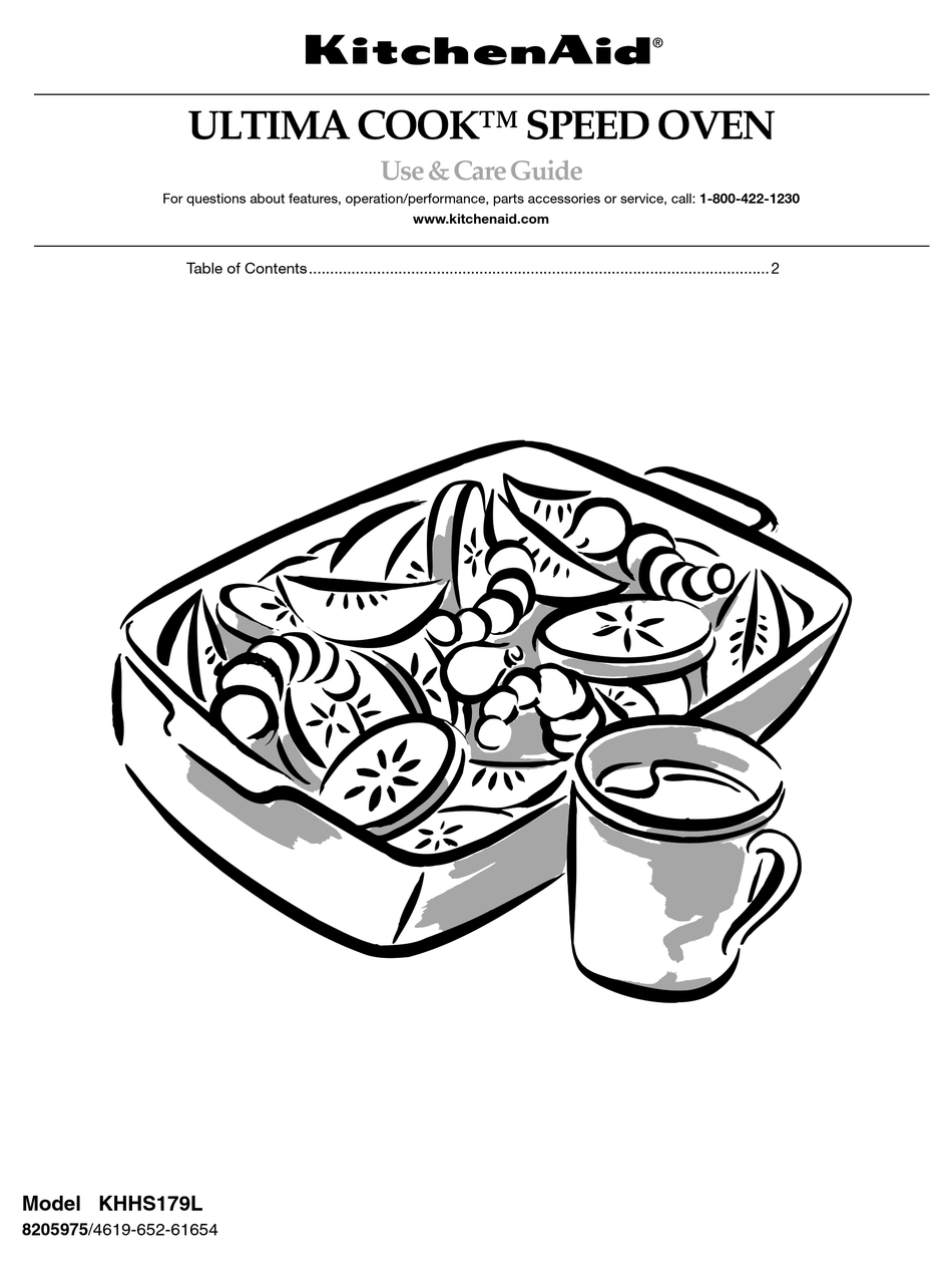 KITCHENAID COOK SPEED OVEN USE AND CARE MANUAL Pdf Download ManualsLib