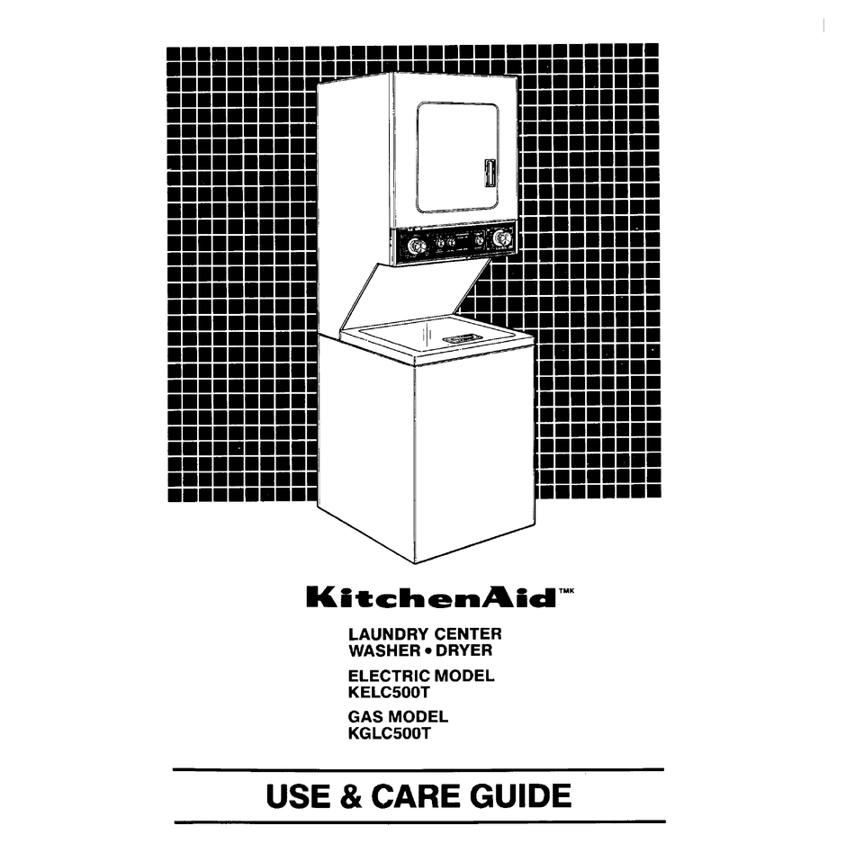 KITCHENAID KGLC500T USE AND CARE MANUAL Pdf Download ManualsLib