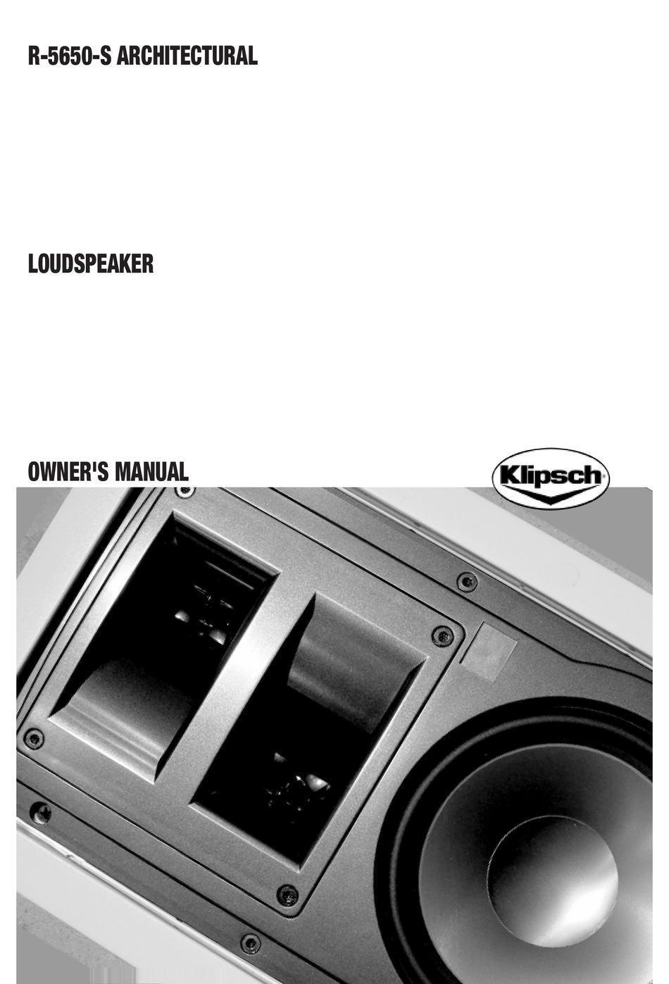 KLIPSCH R 5650 S OWNER S MANUAL Pdf Download ManualsLib