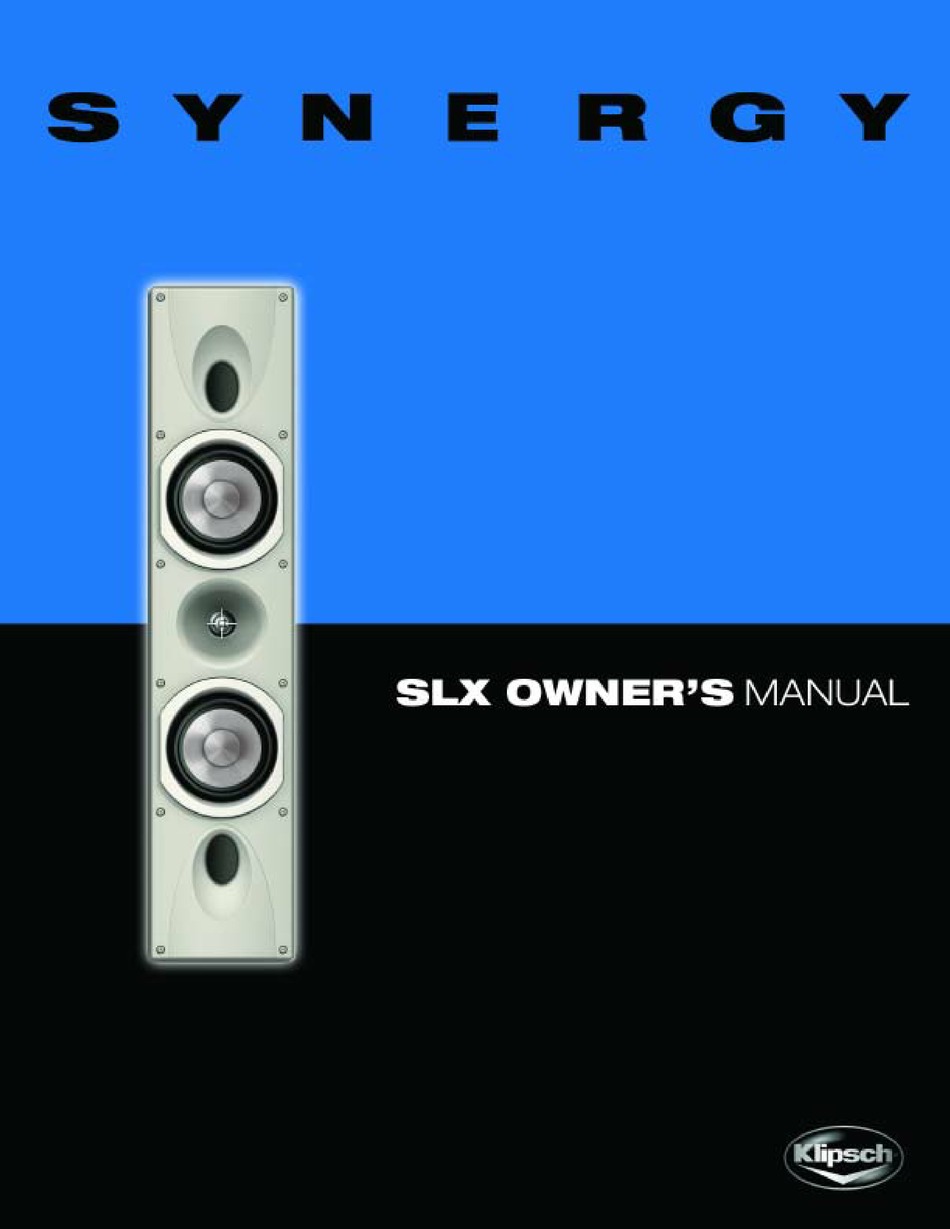 klipsch synergy slx