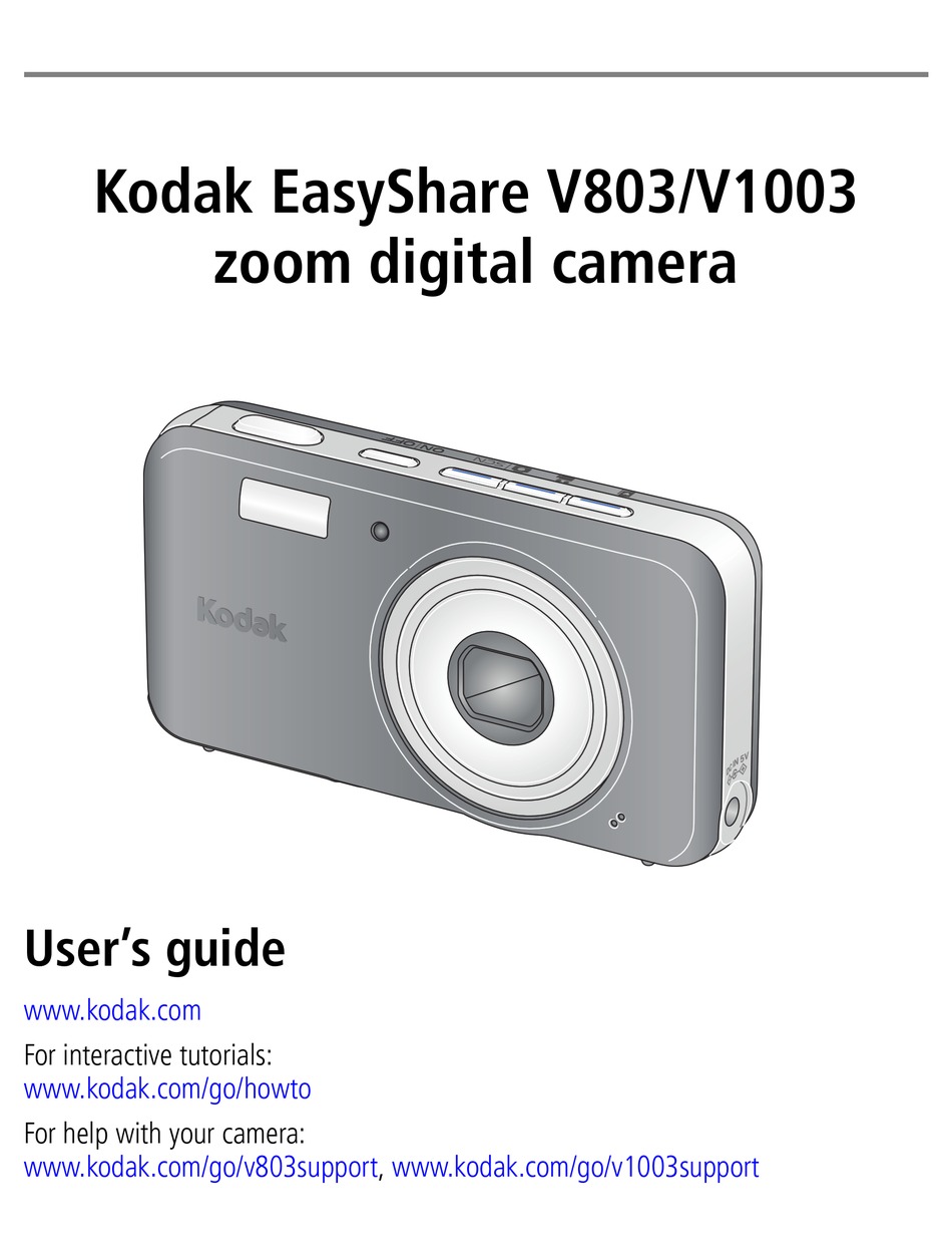 KODAK EASYSHARE USER MANUAL Pdf Download | ManualsLib