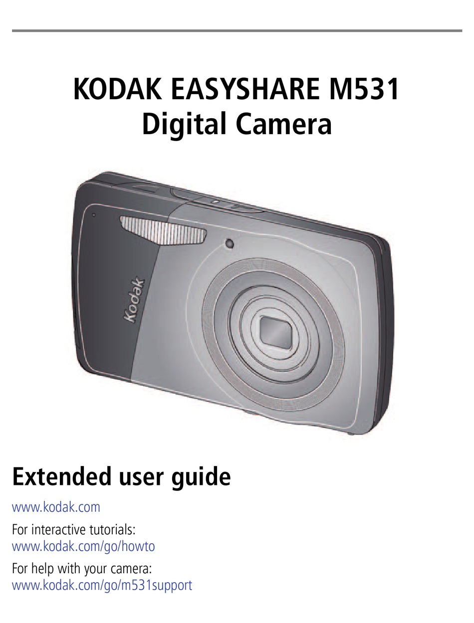 kodak easyshare m531