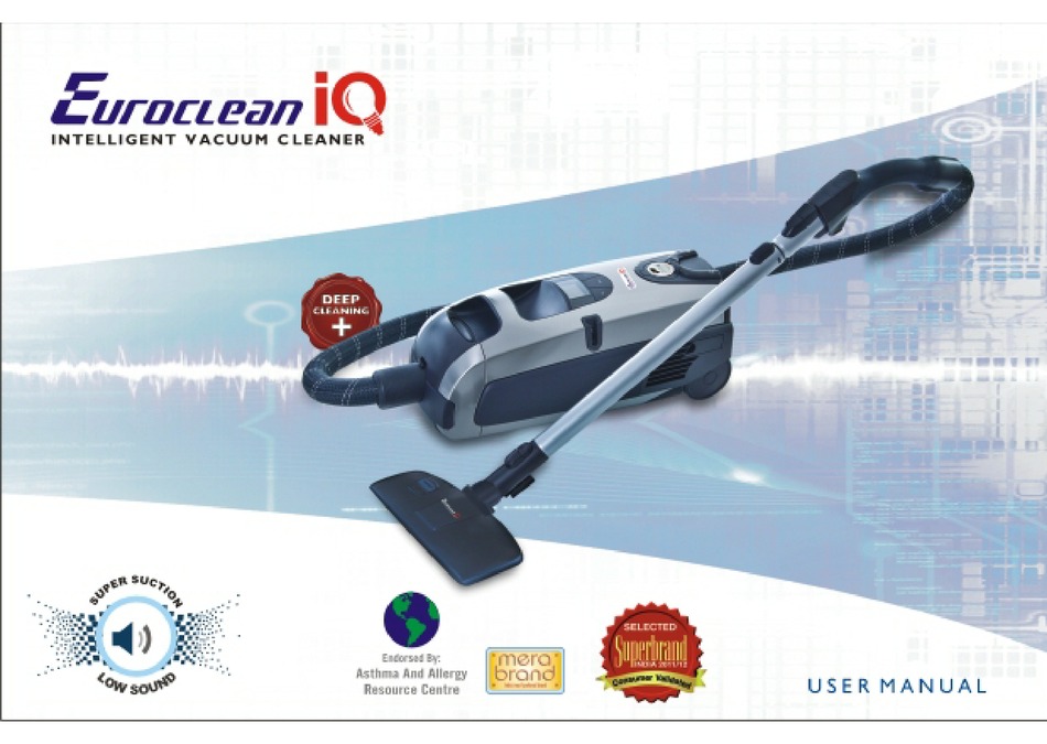 EUROCLEAN IQ USER MANUAL Pdf Download ManualsLib