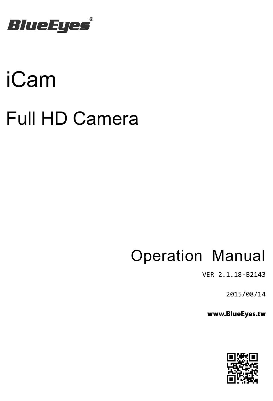 BLUEEYES ICAM OPERATION MANUAL Pdf Download | ManualsLib