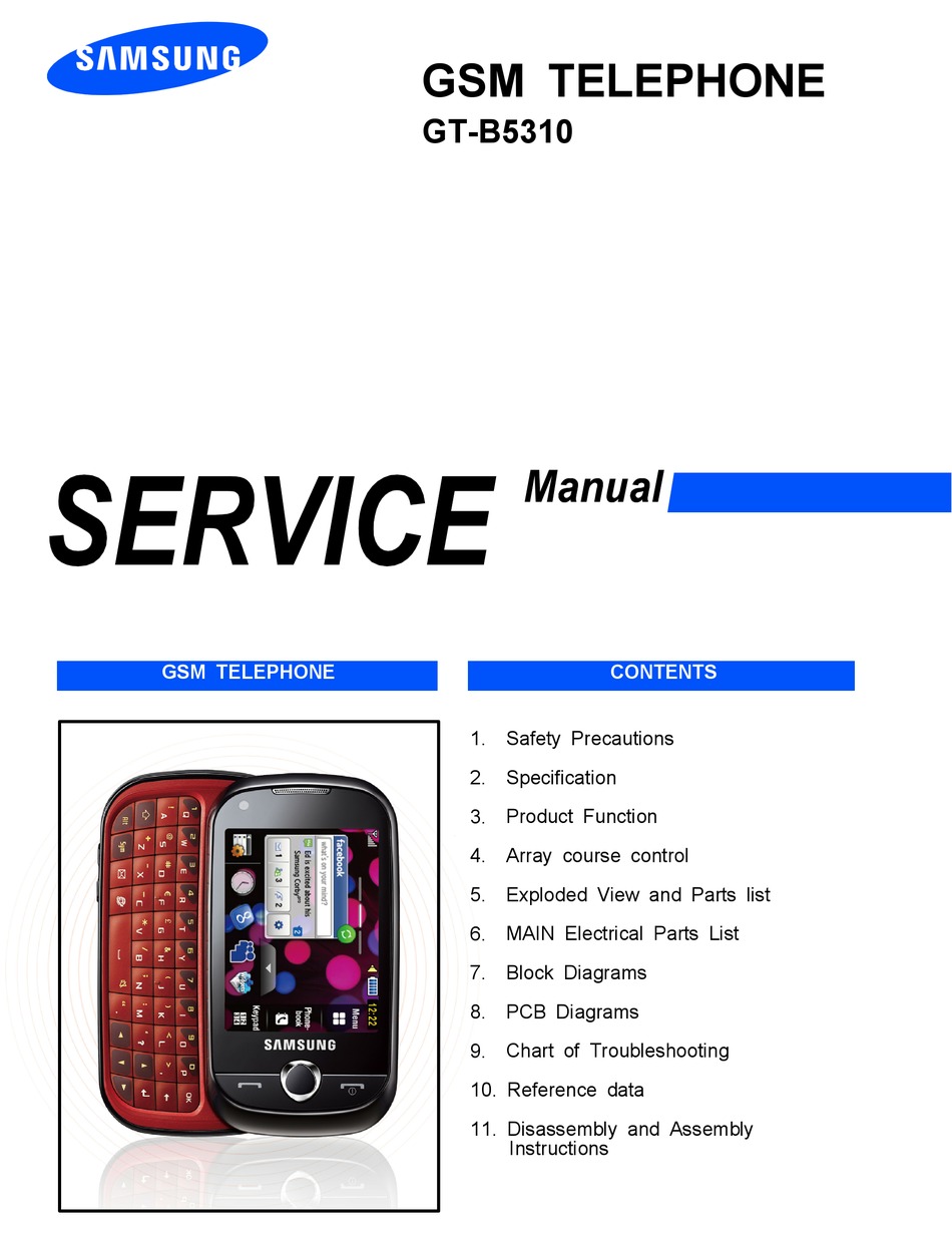 Samsung gt-b5310. Самсунг b5310. Samsung 5310. Gt-5310 service manual.