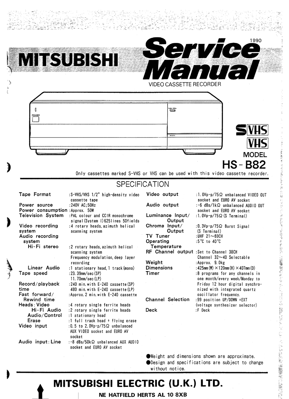 Mitsubishi hs 7496