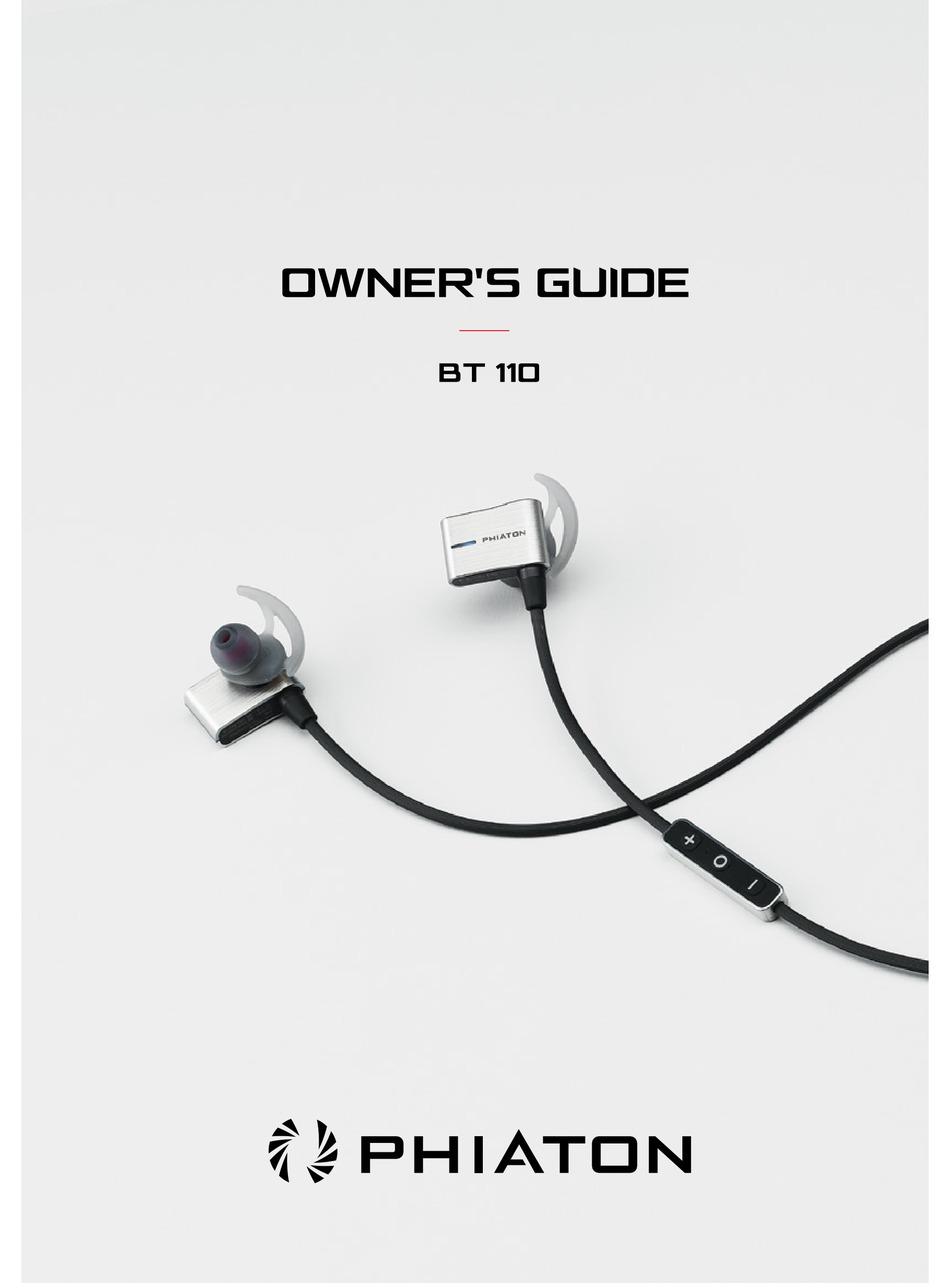 PHIATON BT 110 OWNER
