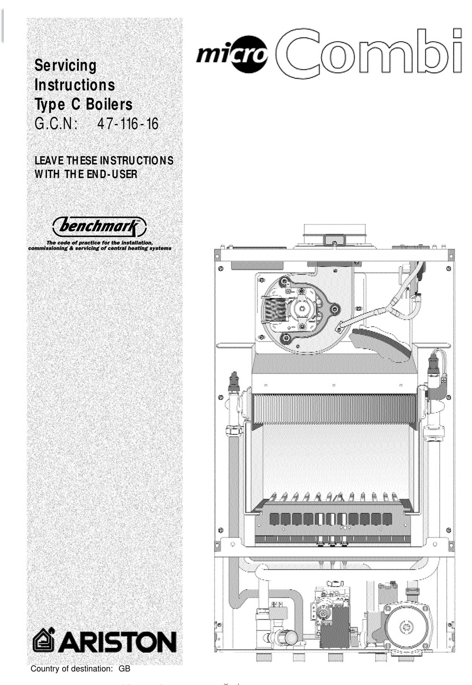 ARISTON MICROCOMBI SERVICING INSTRUCTIONS Pdf Download | ManualsLib