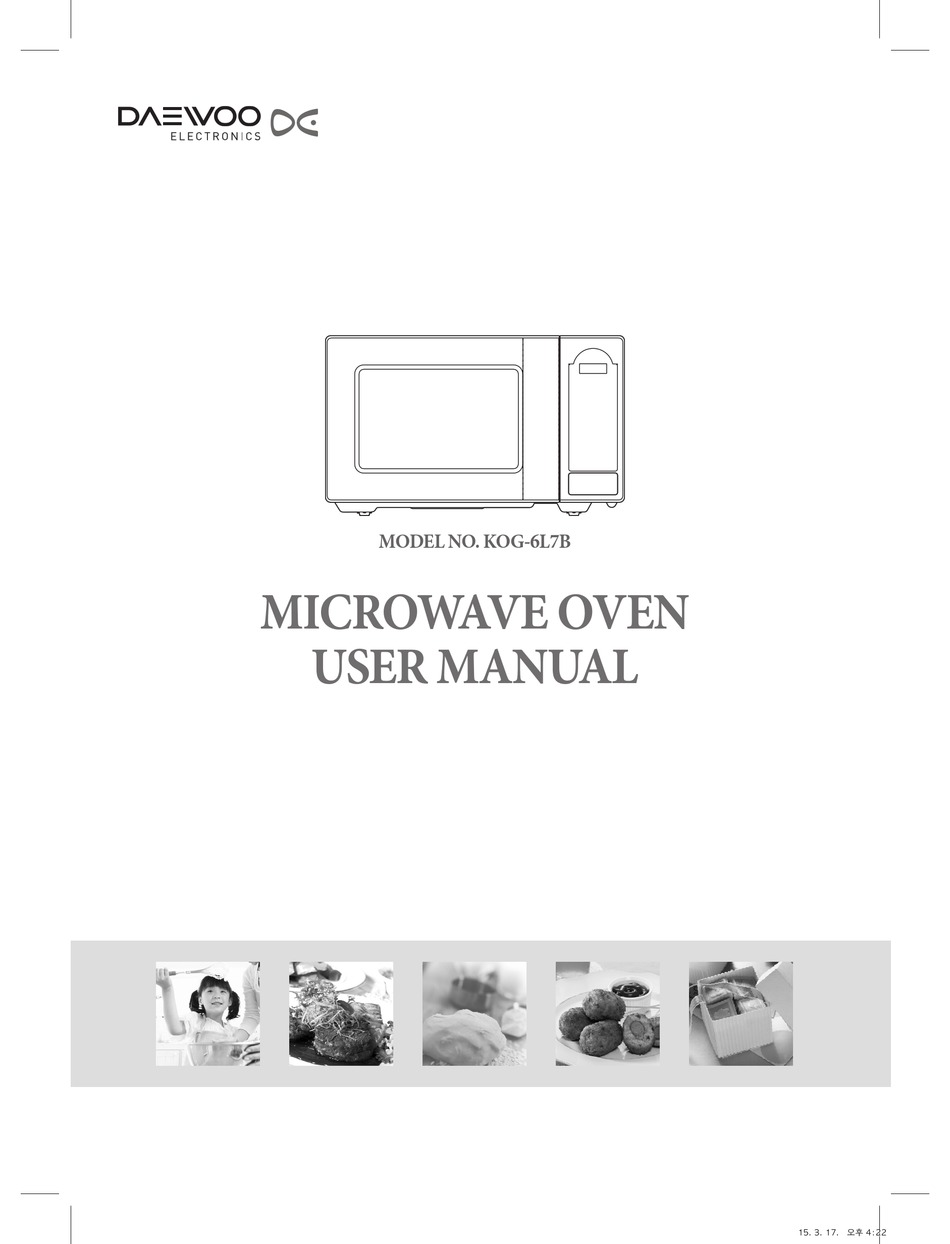 DAEWOO KOG-6L7B USER MANUAL Pdf Download | ManualsLib