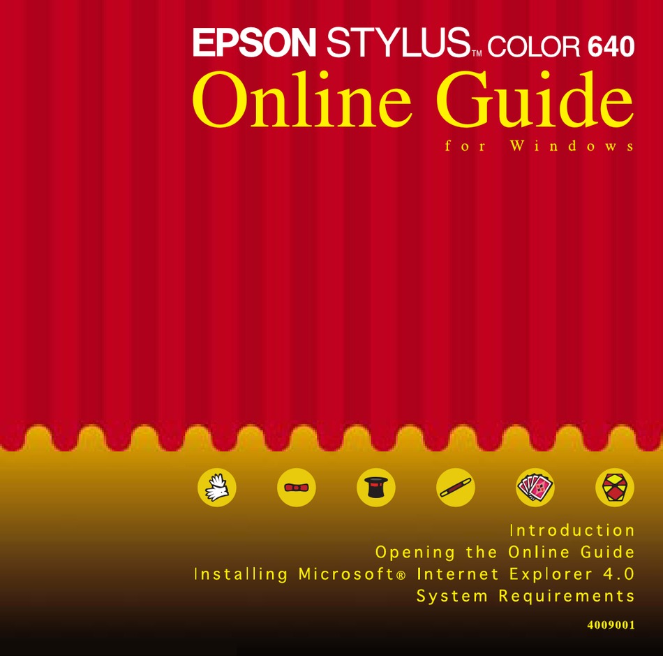 Epson Stylus Color 640 Online Manual Pdf Download Manualslib 5011